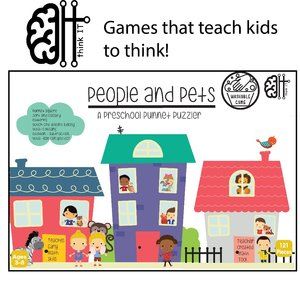 People and Pets Deluxe -Teacher Created - Washable